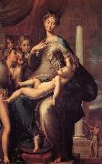 Girolamo Parmigianino Madonna and its long neck oil painting artist